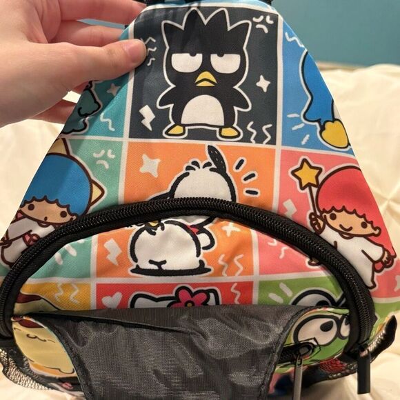 Sanrio Hello Kitty and Friends Frames Chest Sling Bag Travel Daypack Unisex NEW - Picture 4 of 6